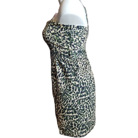 Forever 21 Animal Print Stretch Dress Size 1X - Picture 3 of 5